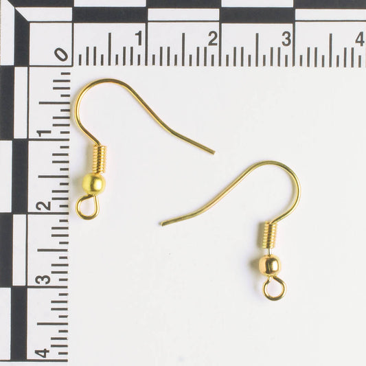 Earring, Gold - 5 Pair