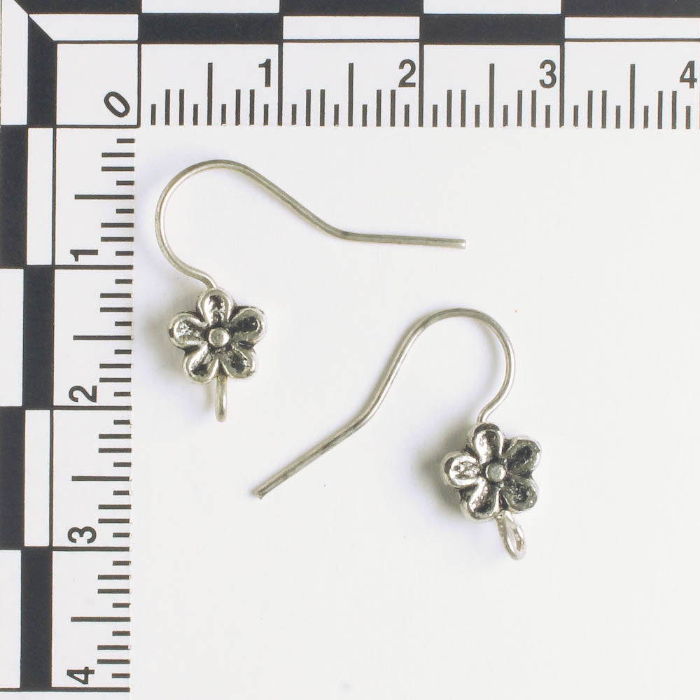 Earring, Silver - 5 Pair