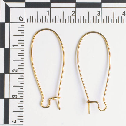 Earring, Gold - 3 Pair