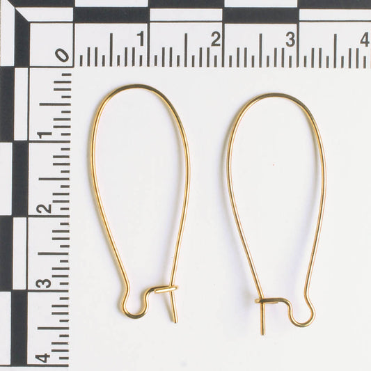 Earring, Gold - 3 Pair