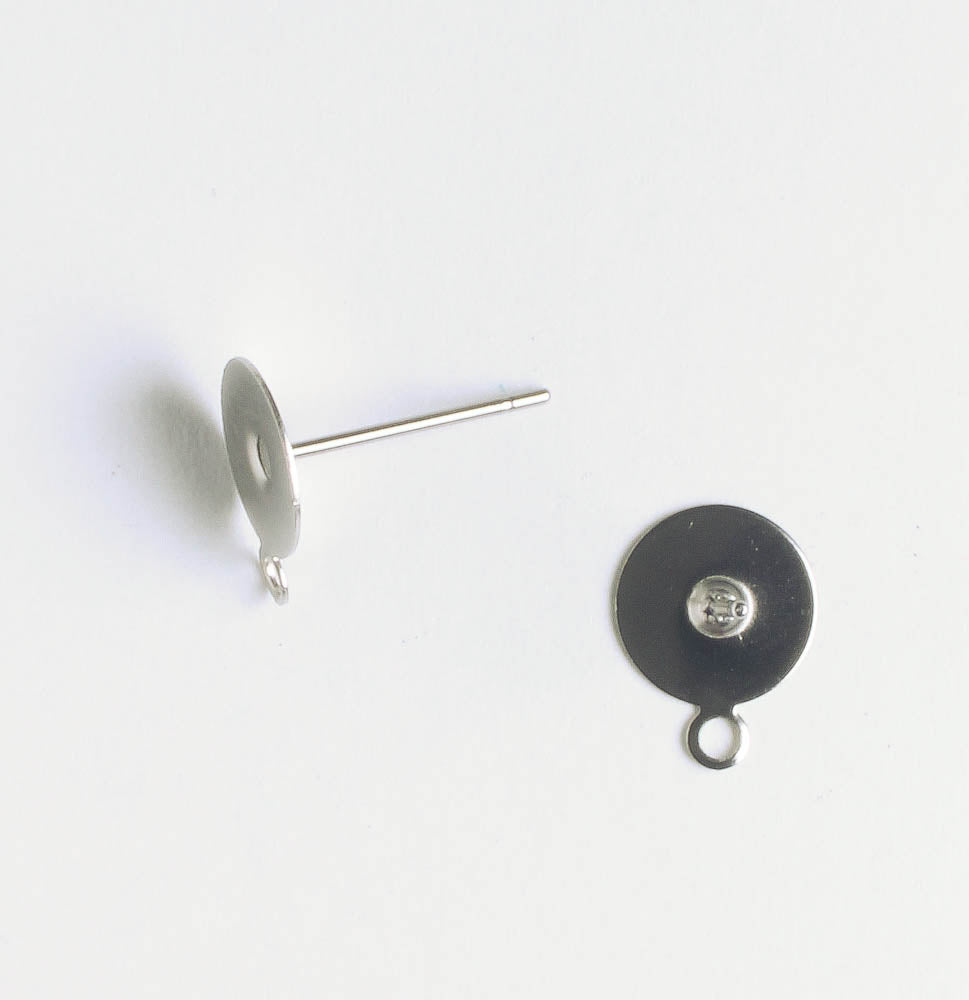 Earring, Stainless - 5 Pair