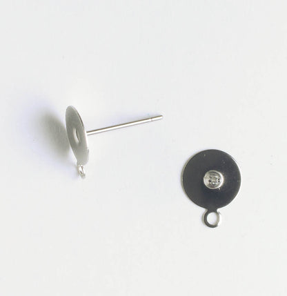 Earring, Stainless - 5 Pair