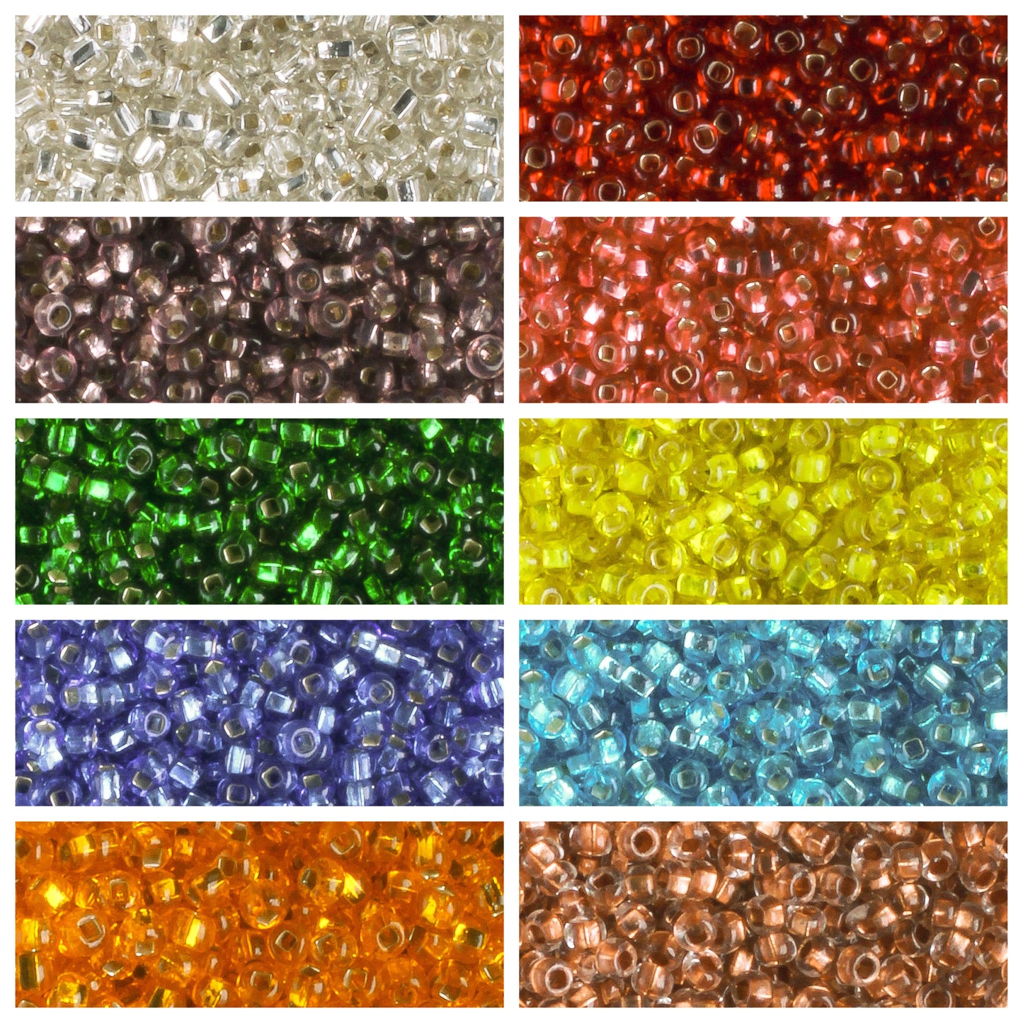 11/0 Czech Seed Bead Collection