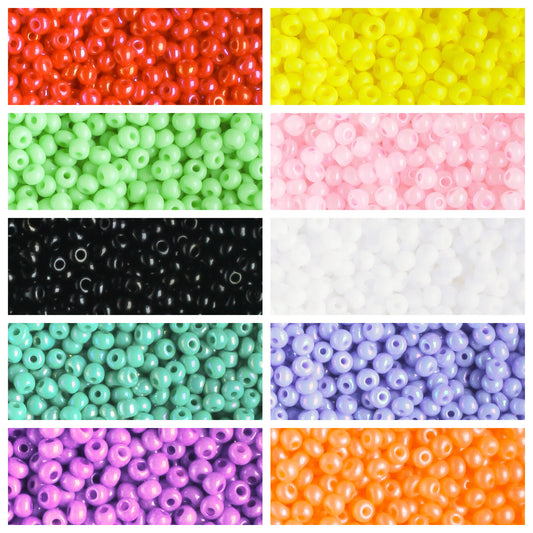 11/0 Czech Seed Bead Collection