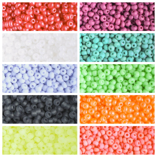 11/0 Czech Seed Bead Collection