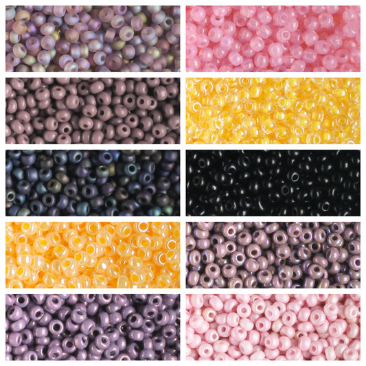 11/0 Czech Seed Bead Collection