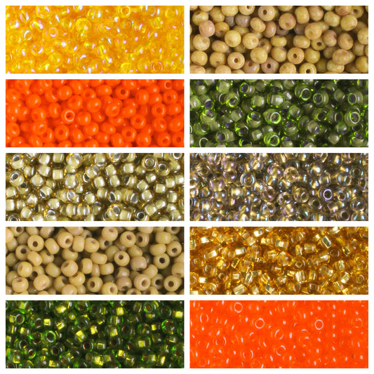 11/0 Czech Seed Bead Collection
