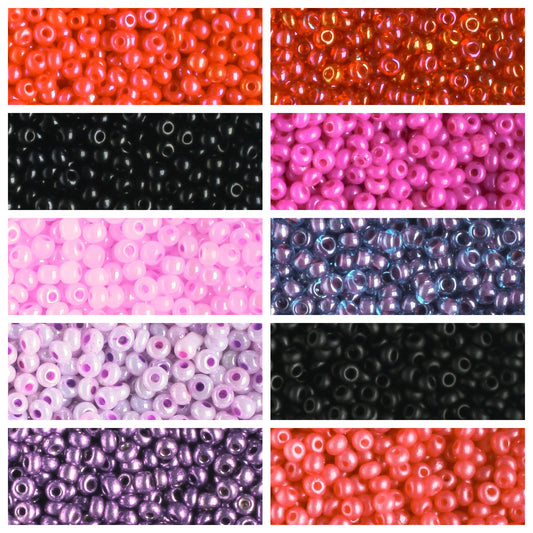 11/0 Czech Seed Bead Collection