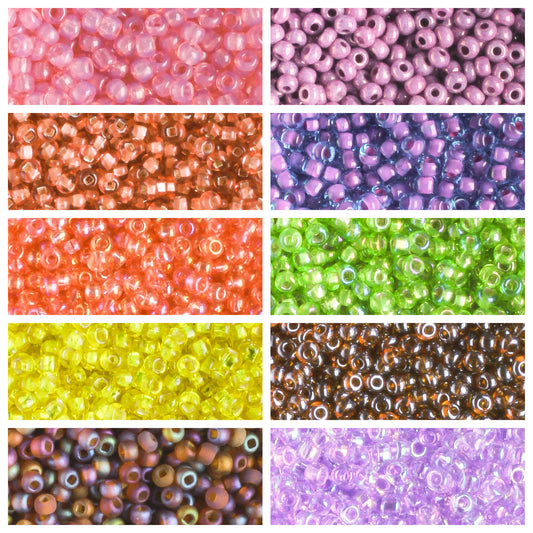 11/0 Czech Seed Bead Collection