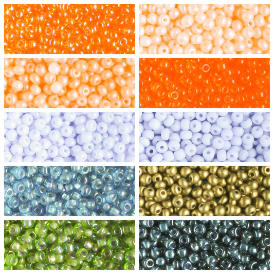 11/0 Czech Seed Bead Collection