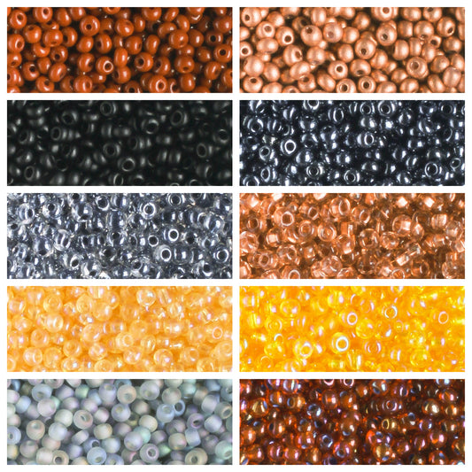 11/0 Czech Seed Bead Collection