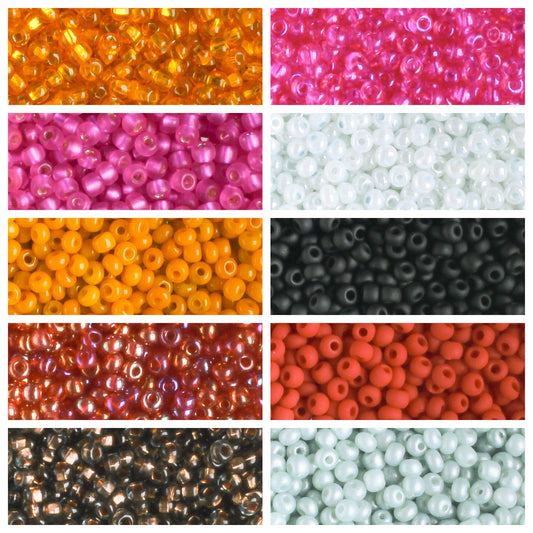 11/0 Czech Seed Bead Collection