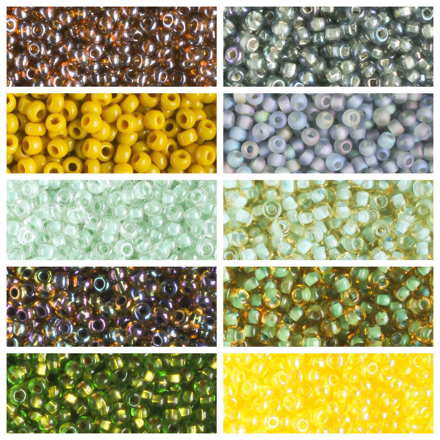 11/0 Czech Seed Bead Collection