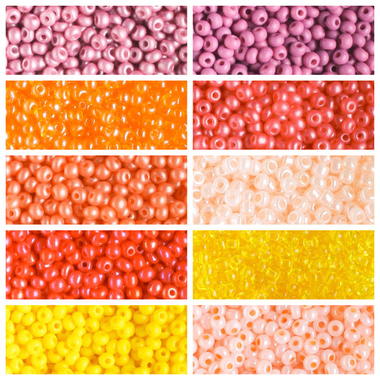 11/0 Czech Seed Bead Collection
