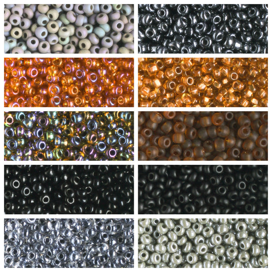 11/0 Czech Seed Bead Collection
