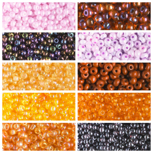 11/0 Czech Seed Bead Collection
