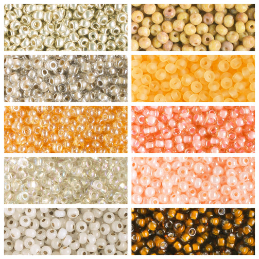 11/0 Czech Seed Bead Collection