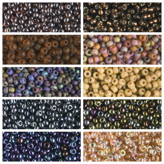 11/0 Czech Seed Bead Collection