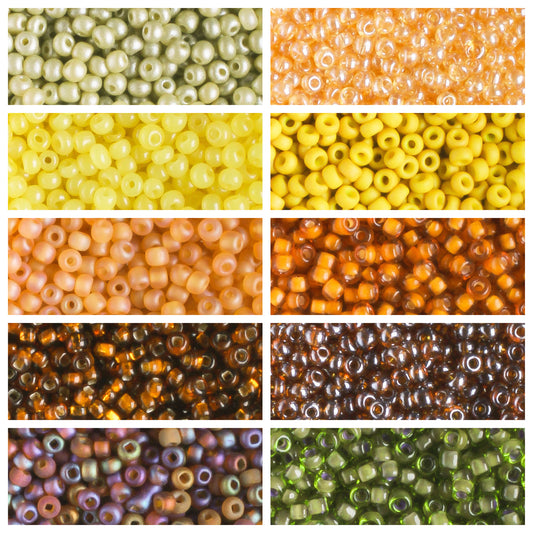11/0 Czech Seed Bead Collection