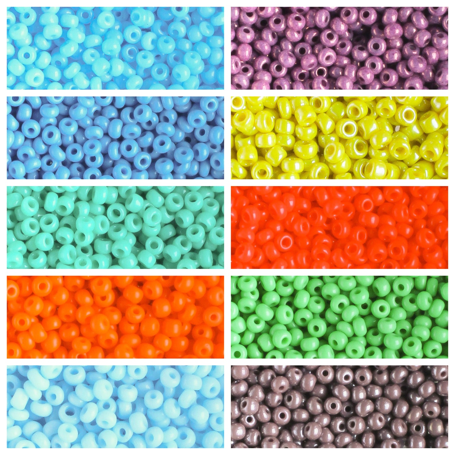 11/0 Czech Seed Bead Collection