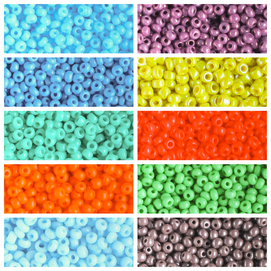 11/0 Czech Seed Bead Collection