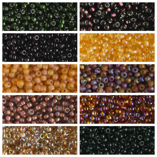 11/0 Czech Seed Bead Collection