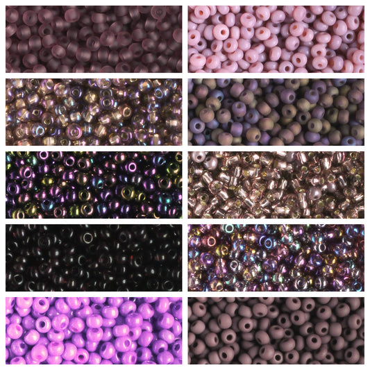11/0 Czech Seed Bead Collection