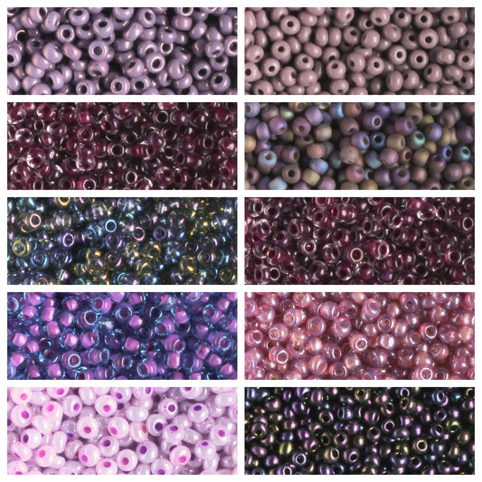 11/0 Czech Seed Bead Collection
