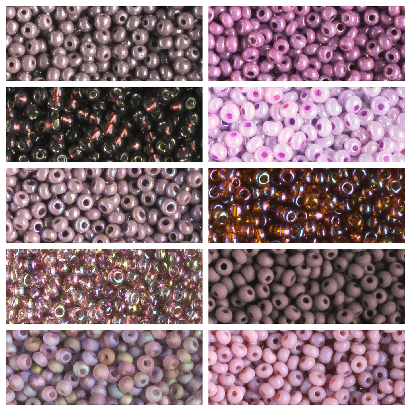 11/0 Czech Seed Bead Collection