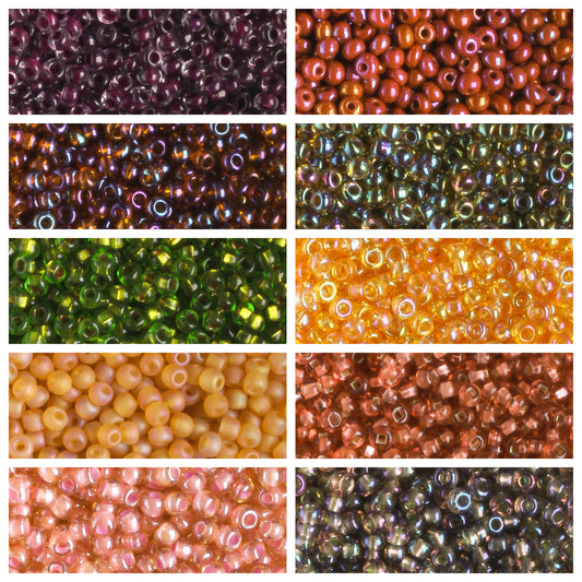 11/0 Czech Seed Bead Collection