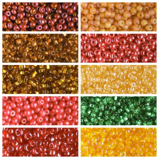 11/0 Czech Seed Bead Collection