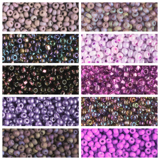 11/0 Czech Seed Bead Collection