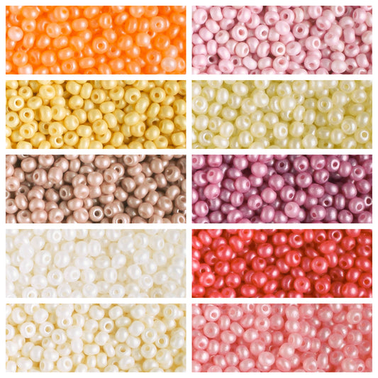 11/0 Czech Seed Bead Collection