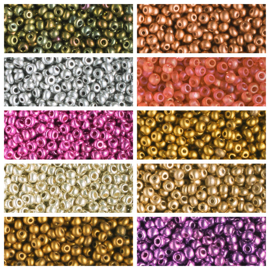 11/0 Czech Seed Bead Collection
