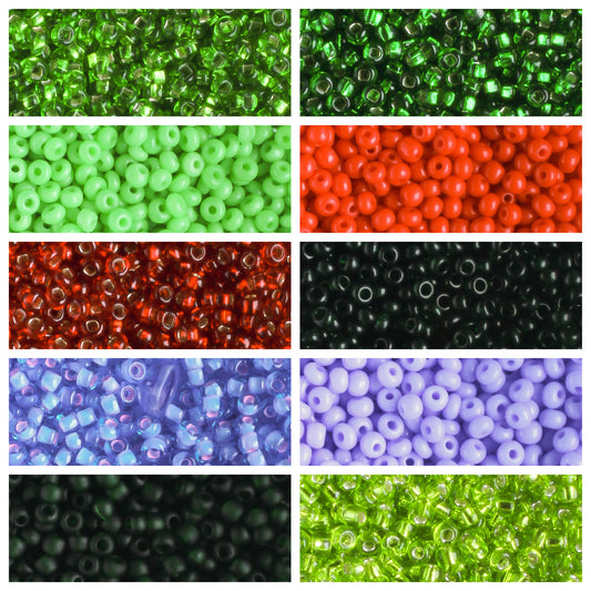 11/0 Czech Seed Bead Collection