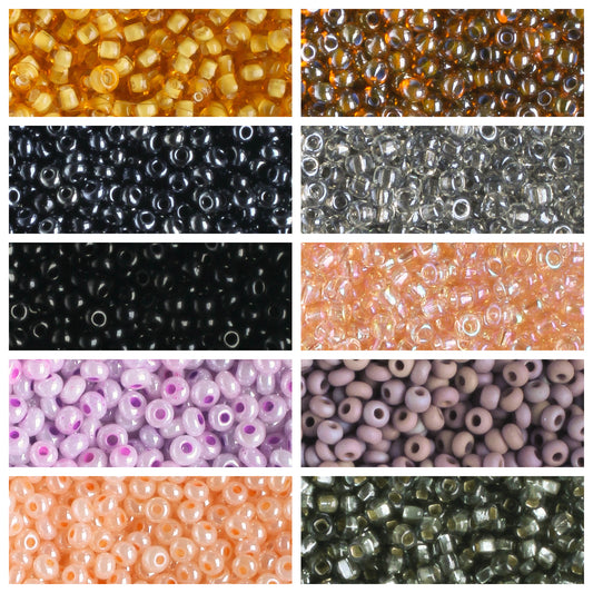 11/0 Czech Seed Bead Collection