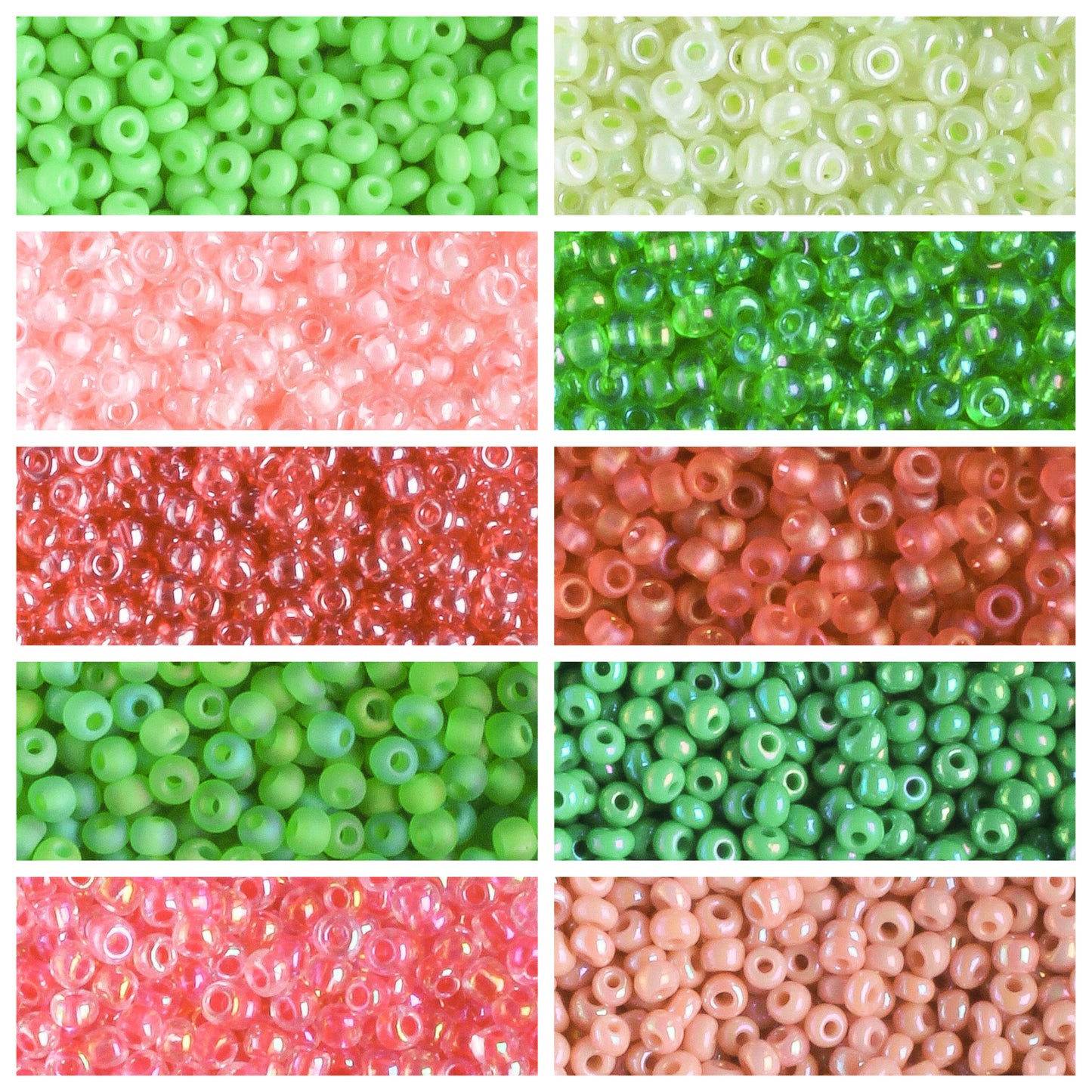 11/0 Czech Seed Bead Collection