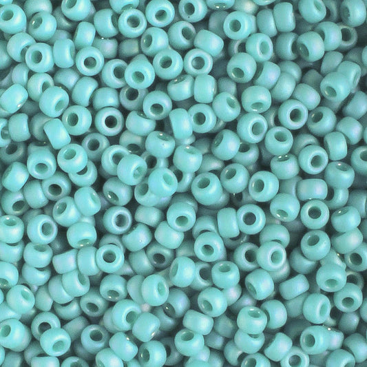 11-4702 Frosted Opaque Glazed Rainbow Peacock - 10 grams