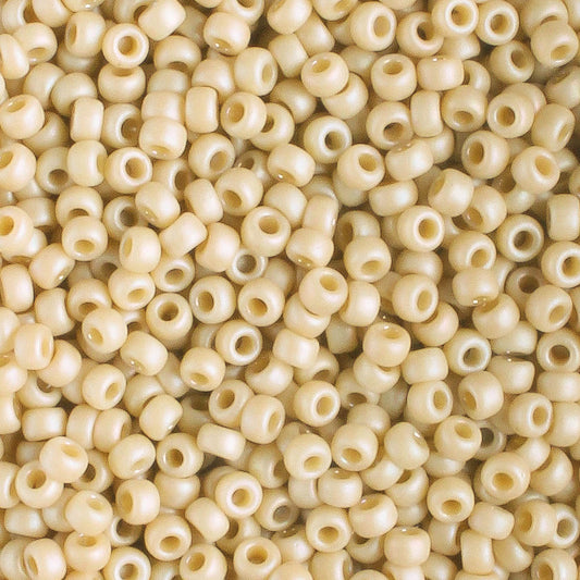 11-4691 Frosted Opaque Glazed Rainbow Ivory- 10 grams