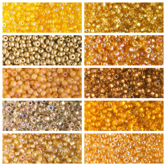 11/0 Czech Seed Bead Collection