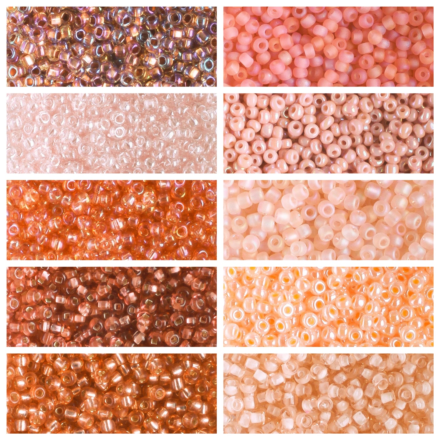 11/0 Czech Seed Bead Collection