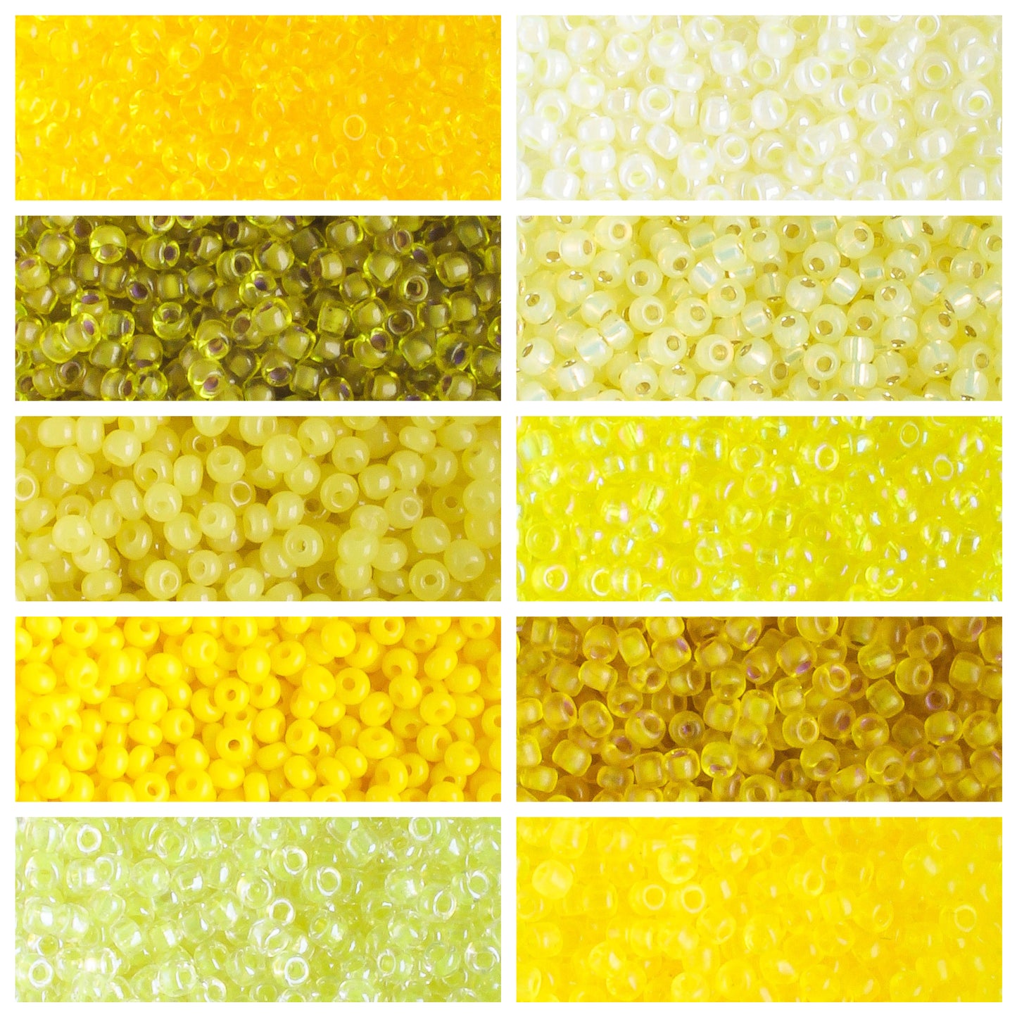 11/0 Czech Seed Bead Collection