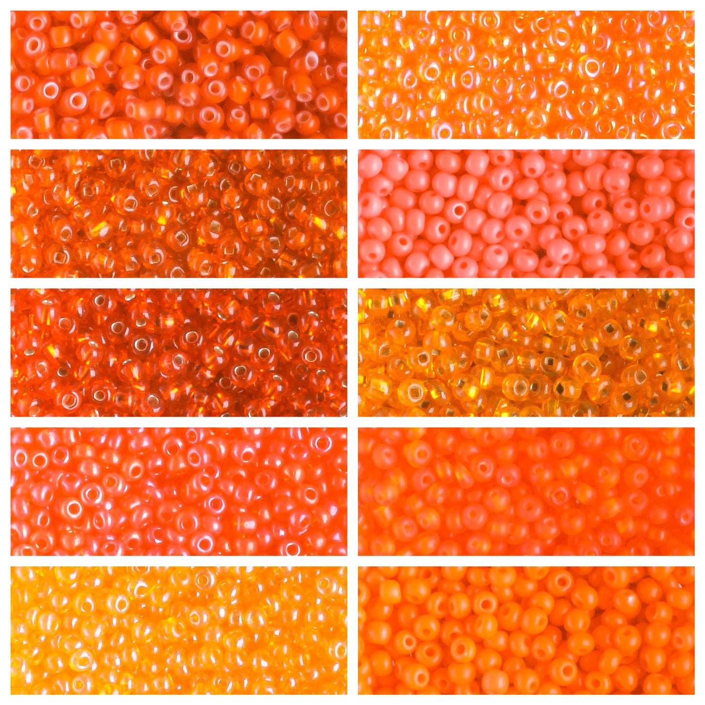 11/0 Czech Seed Bead Collection