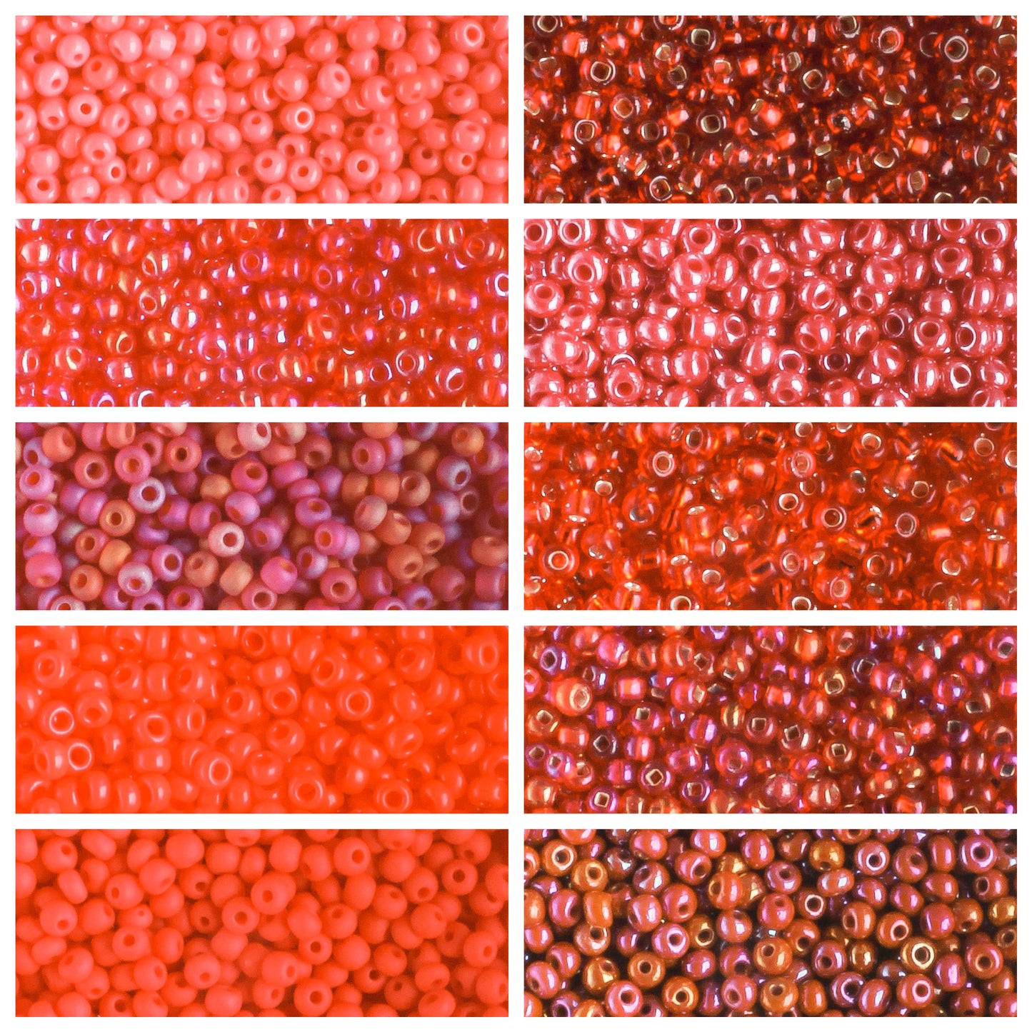 11/0 Czech Seed Bead Collection
