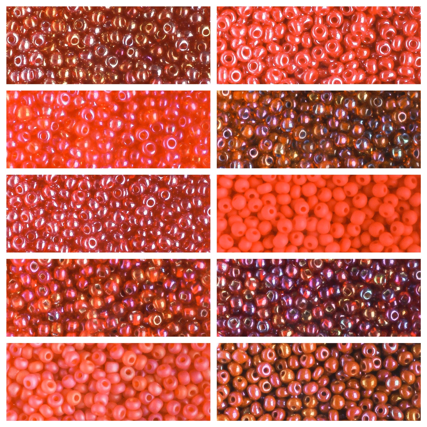 11/0 Czech Seed Bead Collection