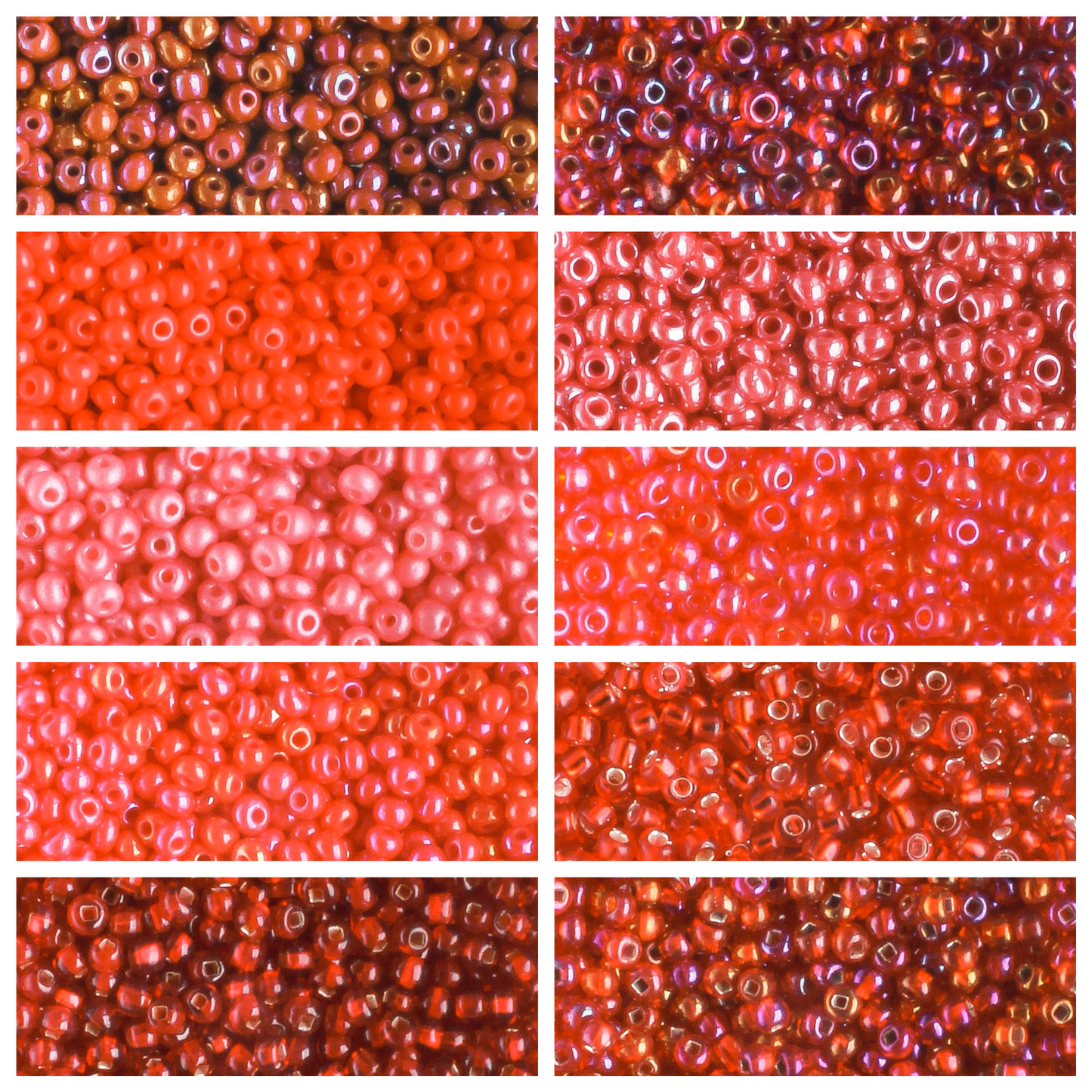 11/0 Czech Seed Bead Collection
