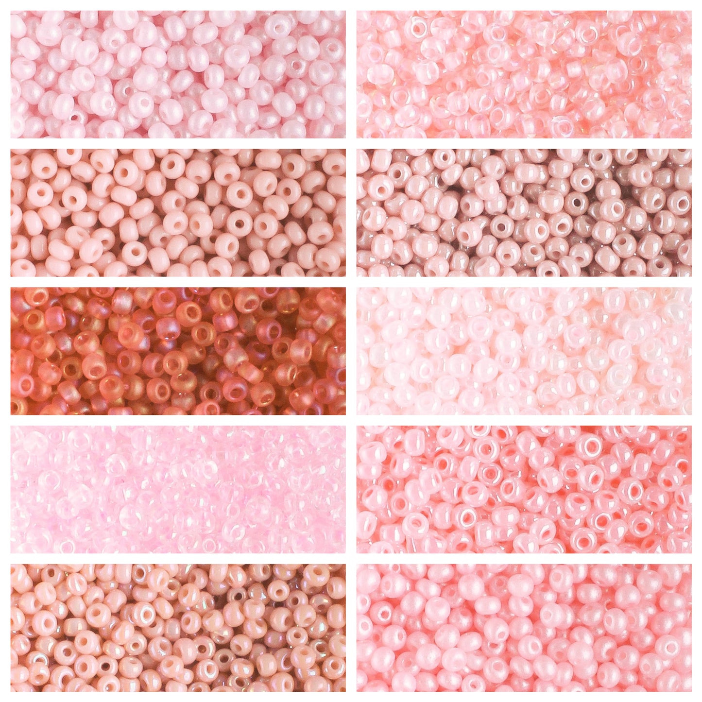 11/0 Czech Seed Bead Collection