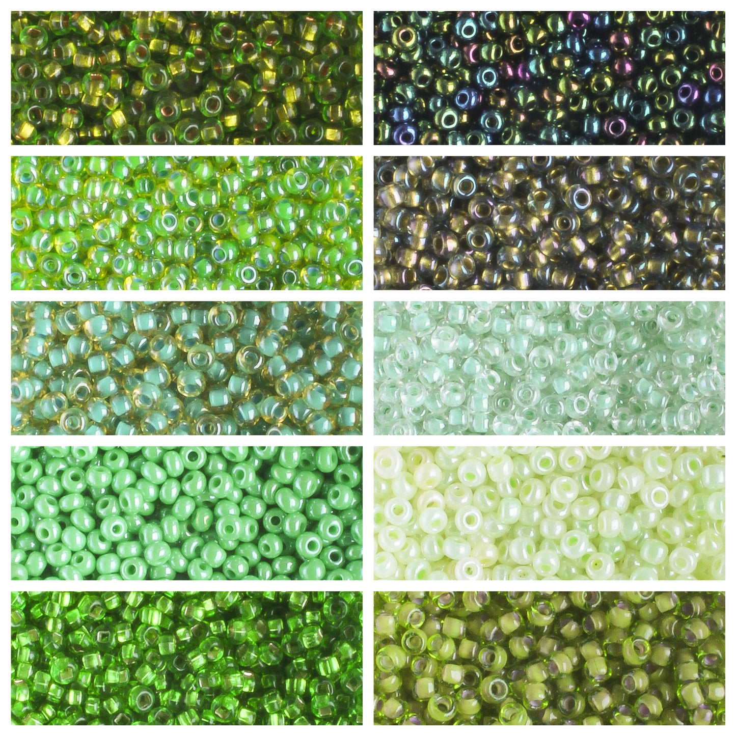 11/0 Czech Seed Bead Collection