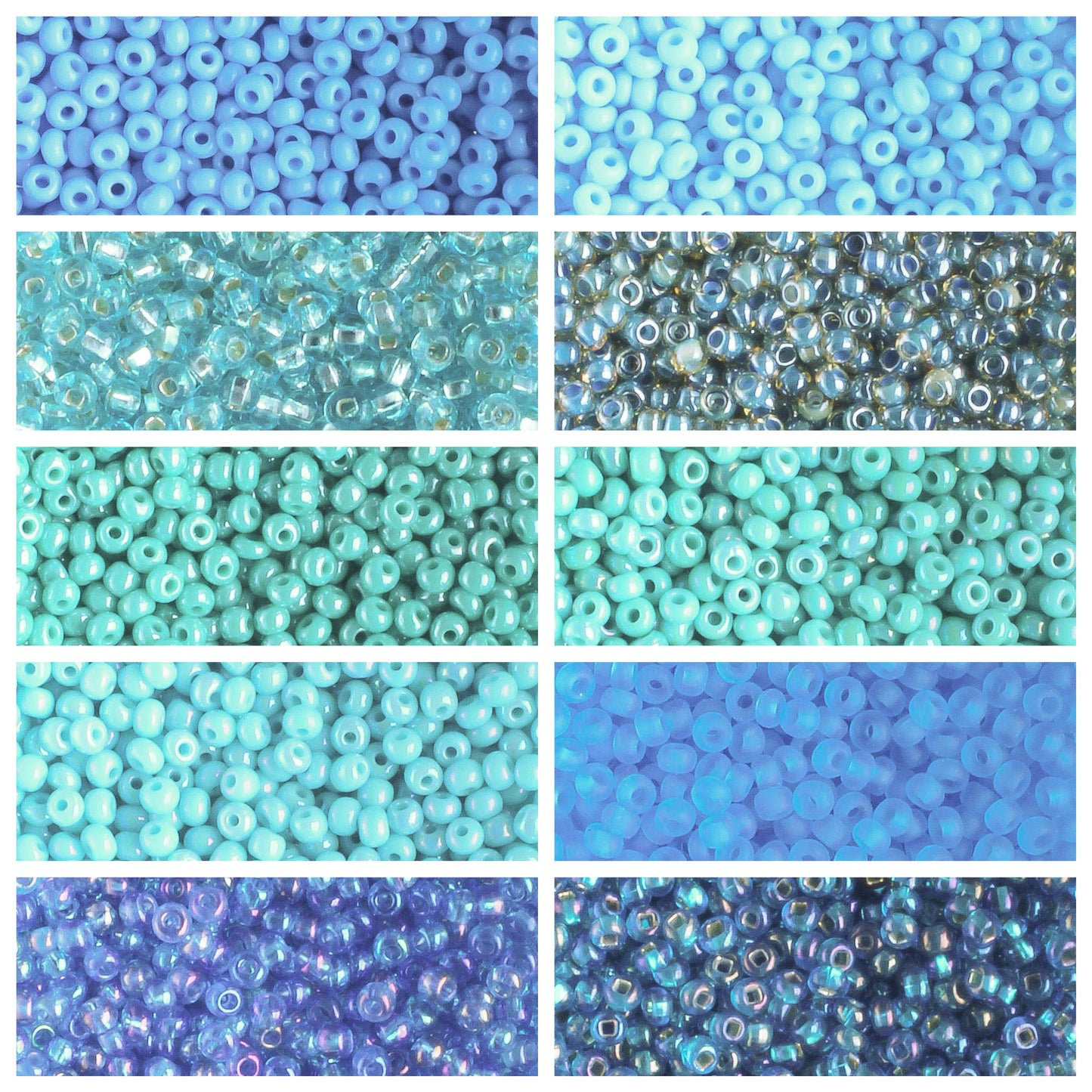 11/0 Czech Seed Bead Collection