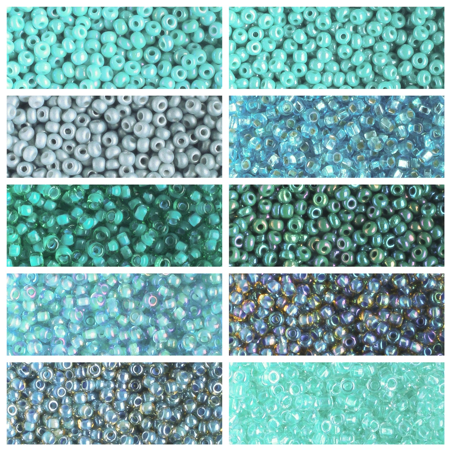 11/0 Czech Seed Bead Collection